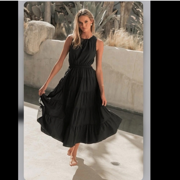 Bohme Carlotta Tiered Maxi Dress - NWT - Picture 2 of 13
